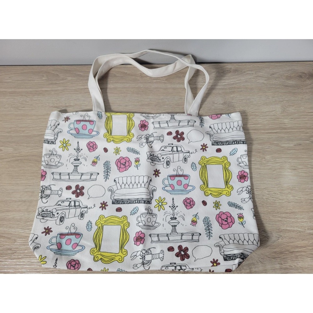 Friends Inspired Canvas Tote Cartoon‎ Inspired